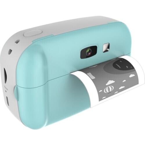 Smart FHD 1080P Instant SnapPrint Kids Digital AV Camera with 20M Photo Pixels Cartoon Photo Frame LCD Display Zero Ink Print