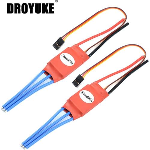 Droyuke Wholesale Simonk 30A Brushless ESC Electronic Speed Controller ESC for Quadcopter Drone RC Electronic Speed Controller