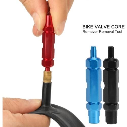 1PC Bike Valve Disassembly Tool Multifunction MTB Road Bike Valve Core Remover Anti-slip Air Valve Spanner Disassembly Tool