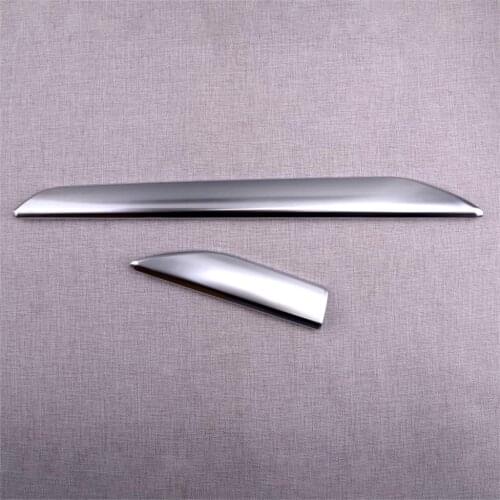 CITALL 1 Set Interior Dashboard Strip Trim Fit for Subaru Forester SK 2019 2020 2021 ABS Silver Left Hand Drive Only