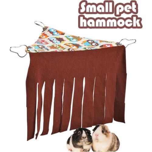 Tassel Strip Pet Tent Hideout Hideaway Guinea Pig Hamster Hedgehog Hammock Curtain Small Pets Hanging Bed Corner Nest Mat House