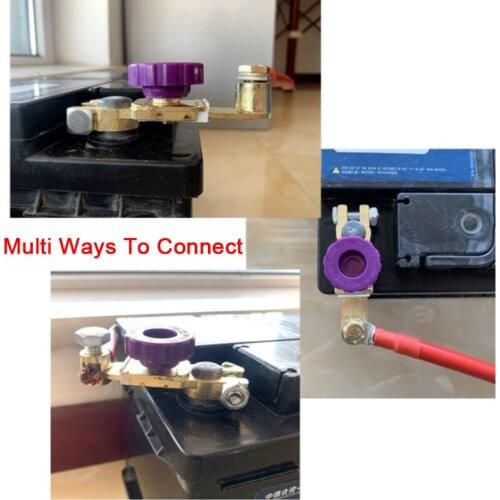 Motorcycle Battery Cut Off Switch Kill Terminal Anti-leakage Switch Car Side