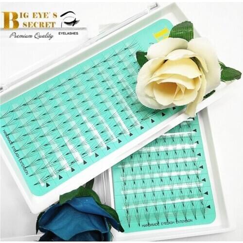 Natural volume Fans lashes Eyelash Extension 4D Premade Flase Lash best quality soft professional handmade craft Free Shipping