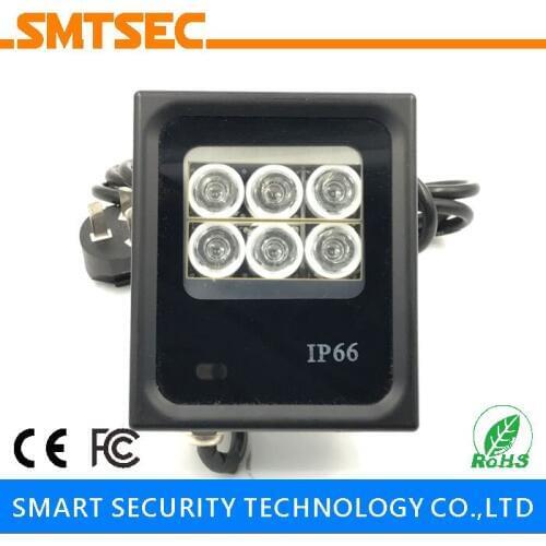 SI-B6IR CCTV Professional 6PCS IR LEDS Array 30M IR illuminator Infrared Lamp Light IP66 Waterproof Night Vision for CCTV Camera