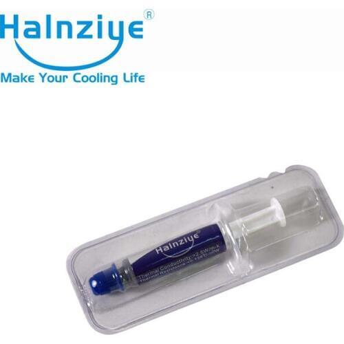 Halnziye HY530 silicone thermal paste/thermal compound/thermal grease gray with 1g for CPU&VGA