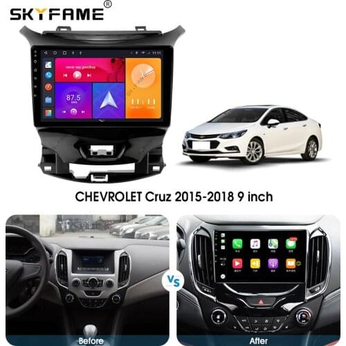SKYFAME Android Car Navigation Radio Multimedia Player For CHEVROLET cruze 2015-2018 Auto stereo system