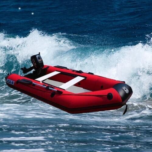Solarmarine 360 CM Air Mat Floor Inflatable Speed Boat High Performance Large PVC Kayak Police Cruising Boats Ships For Sale