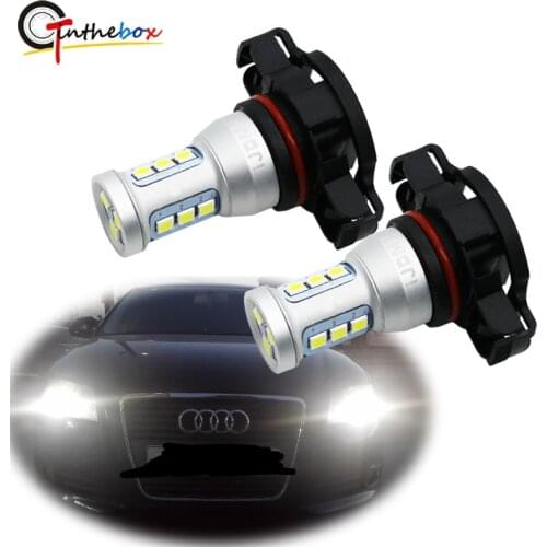Gtinthebox CANBUS No Error H16 LED 5202 PS19W PSY24W LED Bulbs for AUDI A3 8P 2008+ LED DRL Daytime running lights white 6000K