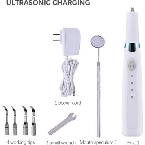 Ultrasonic Dental calculus remover electric dental scaler ultrasonic household scaler tooth cleaning care tool oral irrigator