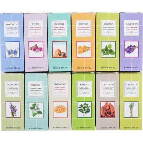 10 ML Pure Natural Aromatherapy Oils Portable for Aroma Diffuser Aromatherapy Essential Oils 100% Pure of The Highest Quality