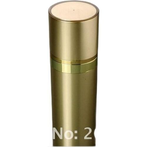 120ml Gold Acrylic cone-shape press pump lotion bottle,cosmetic container,Cosmetic Packaging