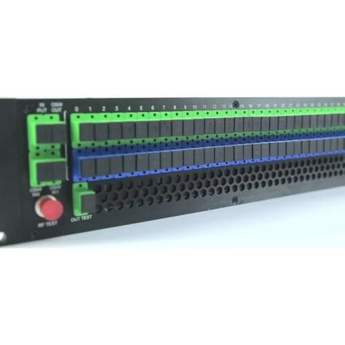 16 ports Multiport optical amplifier EYDFA with WDM edfa FTTH wdm
