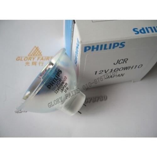 2pcs PH JCR12V100WH10 Japan halogen lamp,12V 100W specular reflector bulb,JCR 12V100WH10,12V100W light source microscope