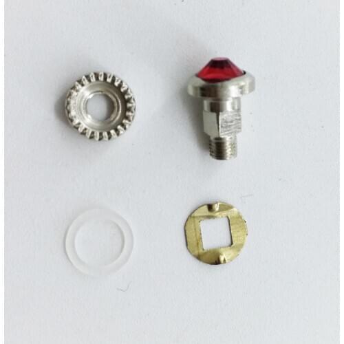 5/20/100pcs/pack Free shipping 7mm Hair scissors replacement parts set of scissors screw system with washer