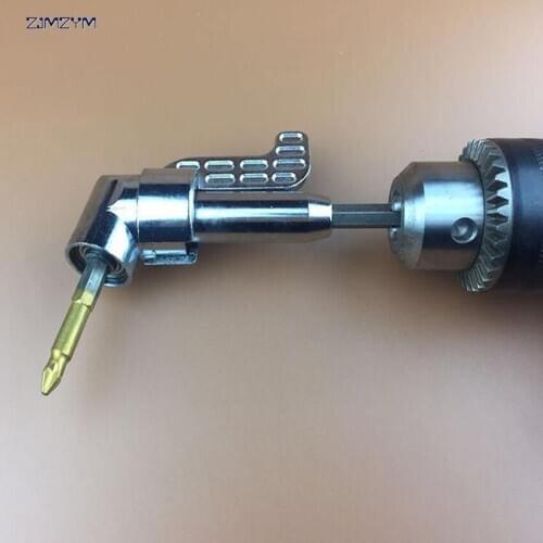 5PC/set 1/4 Inch Magnetic Bit Angle Driver Screwdriver Bits 105 Degree Adjustable Angle Bit Driver Adapter Screwdriver Head