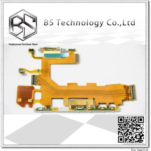 5pcs/lot Original for Sony Xperia Z2 L50W D6502 D6503 Power Flex with Microphone