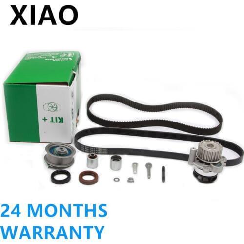 Engine Water Pump Belt Tensioner Shaft Seal 2.0T Timing Set For Audi A4 A6 VW Golf Passat Jetta 06D109119B 06F198119A 038103085E