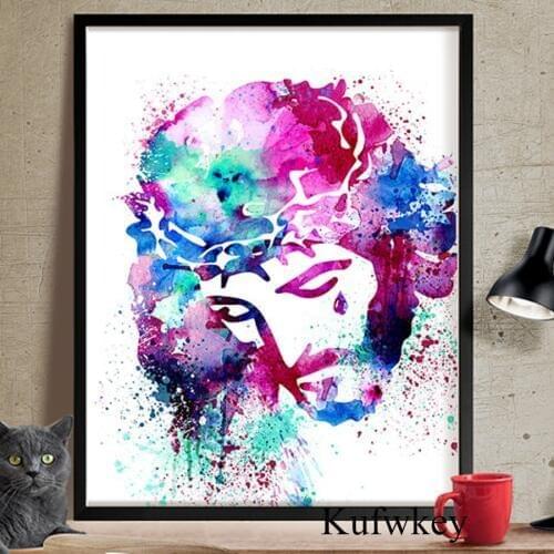 Diy diamond embroidery Jesus Wall Art,Drawing,5d diamond painting full diamond mosaic picture of rhinestone home decoration gift