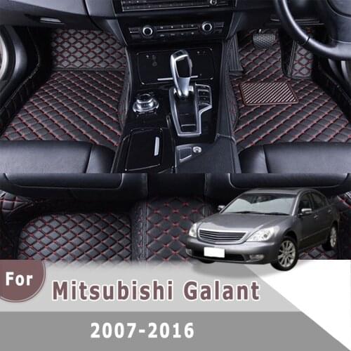 RHD Carpets For Mitsubishi Galant 2016 2015 2014 2013 2012 2011 2010 2009 2008 2007 Car Floor Mats Custom Styling Automobiles