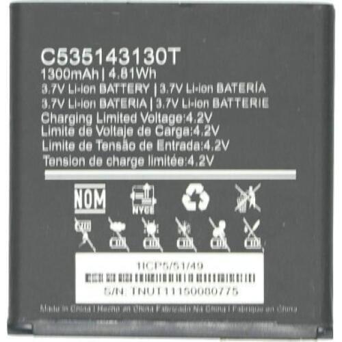 Ciszean 10pcs/lot C535143130T Replacement Battery For BLU Dash 3.5 D170 Batteria Batterij Batteries 1300mAh / 4.81Wh