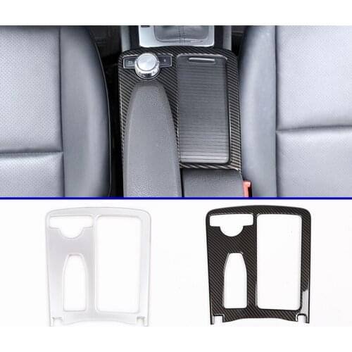 For Mercedes Benz C Class W204 2008-2013 Left Hand Drive Car Central Console Cup Holder Frame Trim