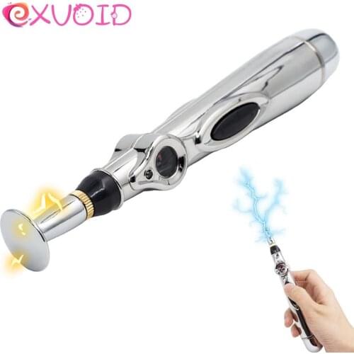 EXVOID Electrical Pen Nipple Stimulate Electro Wand Electric Shock Stick Sex Toys for Man Woman Flirting Breast Clitoris Massage