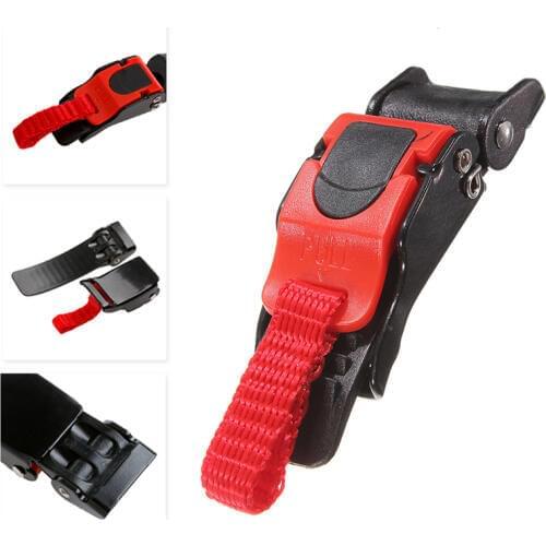 Hot New 1 Pc Adjustable Motor Bike Helmet Chin Strap Speed Sewing Clip 9 Gear Quick Release Buckle Helmets Parts Drawcords