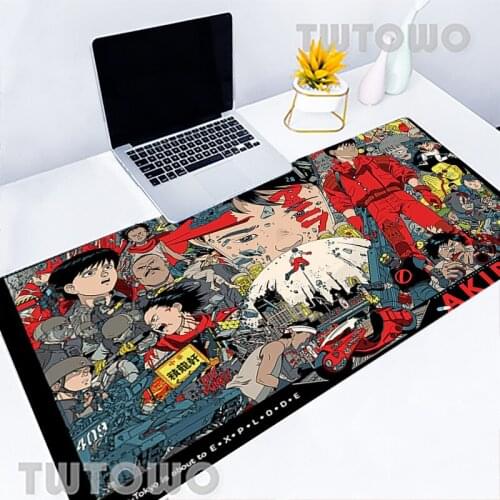 Akira Mouse Pad Gaming New Computer Mouse Mat Art Natural Rubber Cartoon Anime Lovely Carpet Mice Pad Desk Mat Keyboard Pad