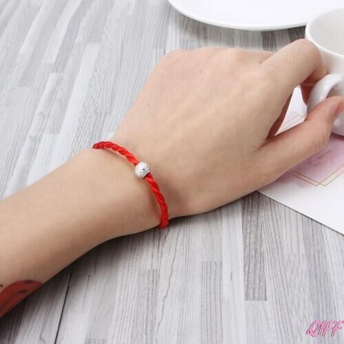 Kabbalah Red Rope String Bracelets Lucky Bead Tibetan Buddhist Jewelry
