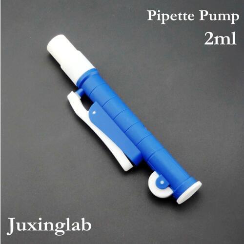 Laboratory medical Fast Release Pipette Pump Pipettor 2ml, Up to 2ml brown color . single