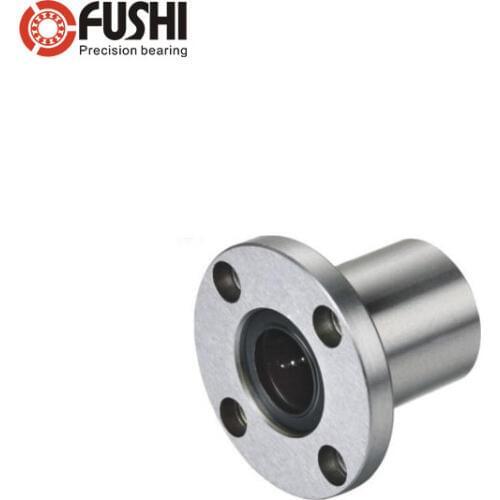 LMF06UU LMF08UU LMF10UU LMF12UU LMF13UU LMF16UU LMF20UU Linear Bearing ABEC-5 ( 4 Pcs ) Round Flange Type Bearings LMF UU