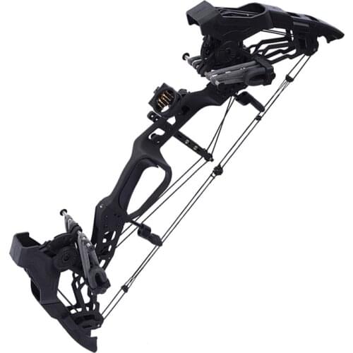 Hunting compound pulley bow 20-60 pounds weight adult hunter archery aluminum alloy sports game archery bow and arrow