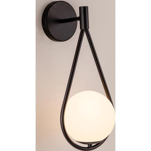 Nordic Minimalism LED Wall Lamp Indoor Glass Ball Sconces Bathroom Bedroom Staircase Aisle Art Home Decor Wall Lights Fixtures