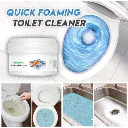 Drain And Pipe Toilet Cleaner Fast-Acting Declogger High Efficiency Clog Remover Drain Pipe Quick Foaming Pipeline Dredger