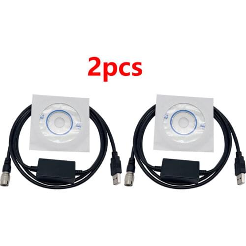 2pcs New Download Data USB Cable for Nikon Total Stations 6 PIN NIKON CABLE NPL 352 / DTM 522 / DTM 322 / DTM552 Free shipping