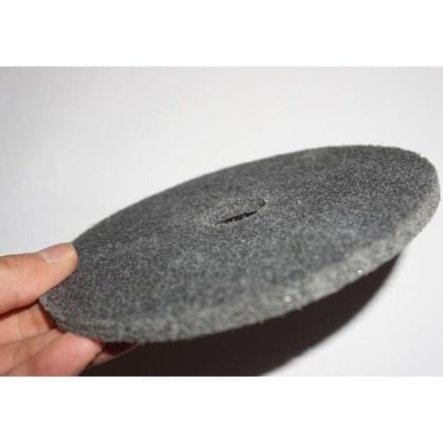 100pcs 150*6mm Non-woven 12p polishing wheel nylon unitized deburring wheel for stainless wood