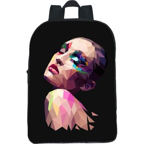 2021 New Ariana Grande School Bag Children Backpacks Girl Boys Backpack Children Bags Cartoon Kindergarten Rucksack Mochila