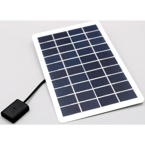 5W 7.5 W 5V Portable Solar Panel Power Bank for iphone Xiaomi Samsung Huawei Battery Charger Smartphone Battery Charger Voltage