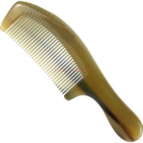 Authentic Natural White Yak Horn Comb Thickening Hair Care Without Static Massage Combs Mothers Day Gift For Female Hairbrush