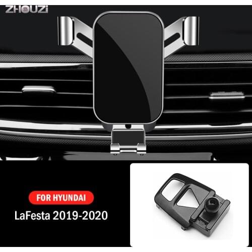 Car Mobile Phone Holder For Hyundai Lafesta 2019 2020 Special Mounts GPS Stand Gravity Navigation Bracket Car Accessories