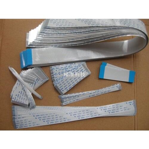 Free shipping 100PC 30PIN FFC/TTL pitch 1.0mm 30P Flexible Flat Cable For TTL LCD DVD Computer Printer Flat Wire Cable