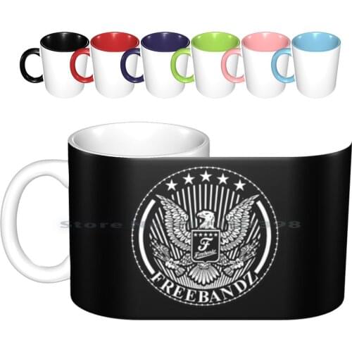 Freebandz Logo Ceramic Mugs Coffee Cups Milk Tea Mug Fbg Future Freeband Gang Future Hendrix Hndrxx Rap Hip Hop Trap Creative