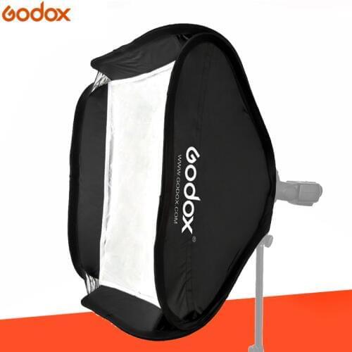 Godox 40*40cm foldable Soft Box Godox Suitbale For S-type Bracket Camera Flash (40*40cm Softbox Only)