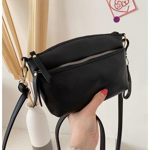Quality Soft Leather Small Crossbody Bag For Women Simple Messenger Pack New Fashion Retro Female Handbags сумка женская кожаная