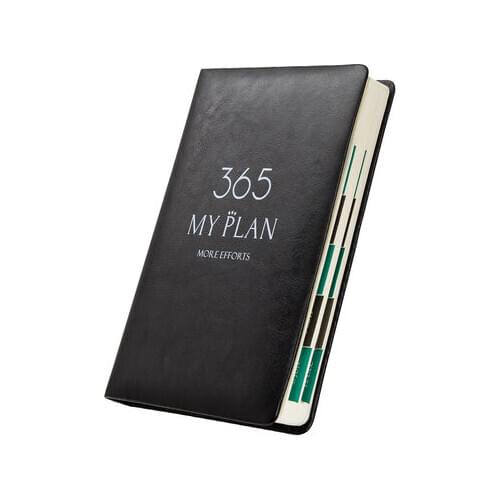 A5 B6 Japanese Classic Notebook 365 Daily Weekly Monthly Yearly Calendar Planner Agenda Schedule organizer journal Bujo