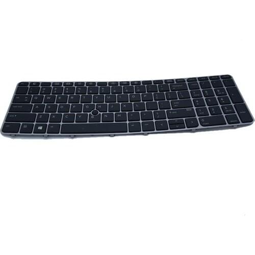 JIANGLUN Laptop US Layout Keyboard Keyboard -836623-001 For HP Elite book 850 G3