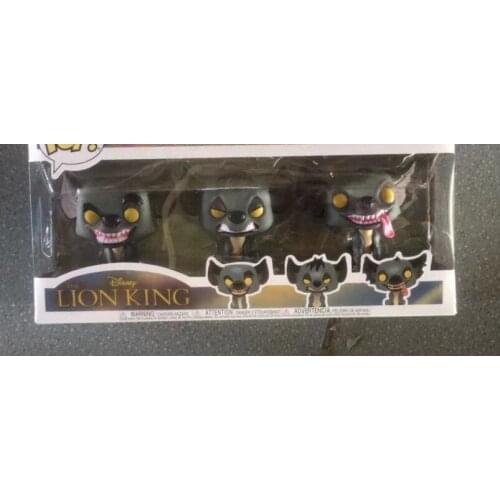 LION KING Animation Figure Model Toys BANZAI SHENZI & ED #3 for Children Gift