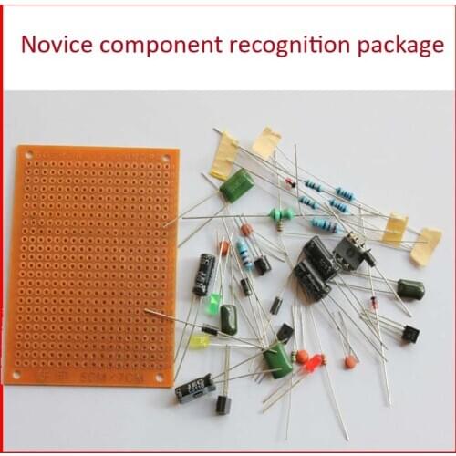 Elementary Identification Welding Practice Component Pack In-Line Training Board Electrical And Electronic Skills Teaching DIY