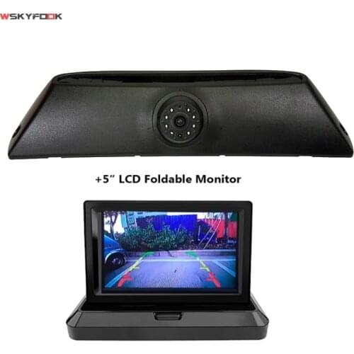 Night Vision Car Brake Light Rear View Camera For IVECO Daily 2011-2014 4 gen（Without brake lights) With 5inch Monitor Kit