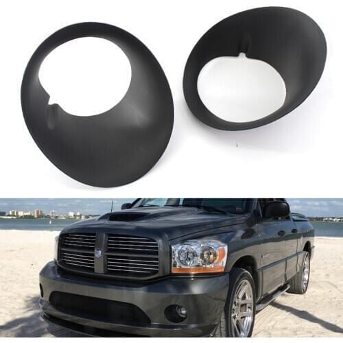 Fog Light Bezel Cover CH2598101 CH2599101 for 2002-08 RAM 1500 03-09 2500 3500